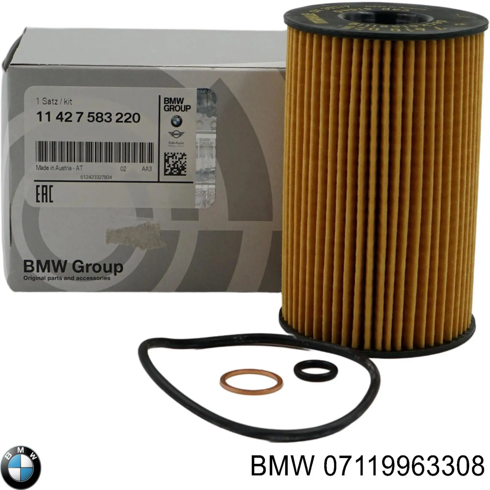 Junta del tapón del cárter de aceite BMW 07119963308 precio, desde 0,41 EUR