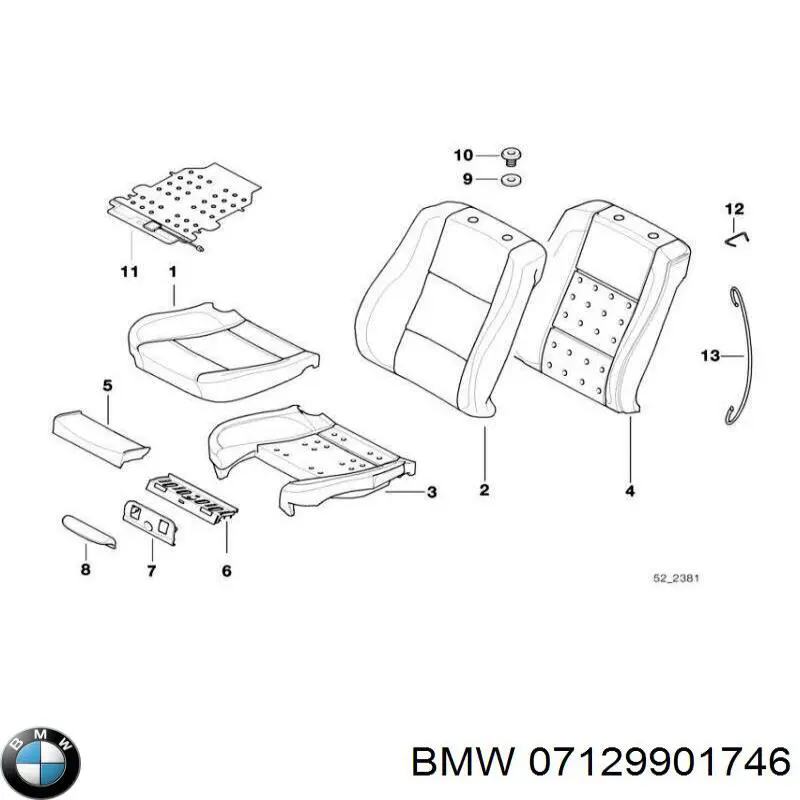  BMW 07129901746 precio, desde 0,80 EUR