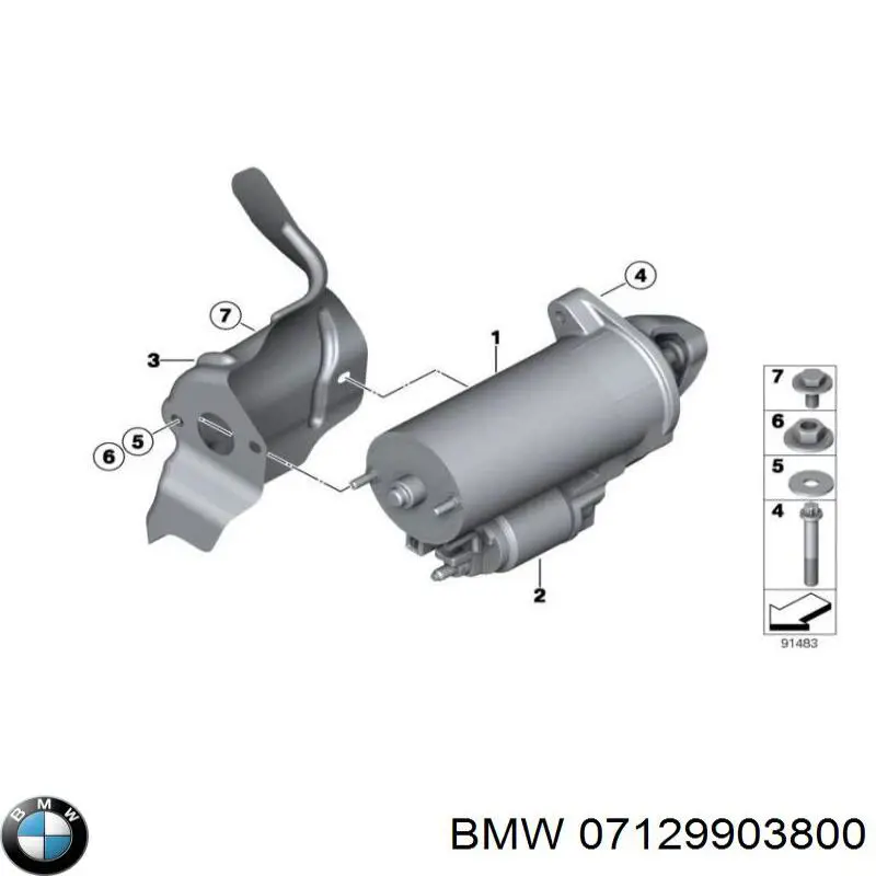  BMW 07129903800 precio, desde 4,82 EUR
