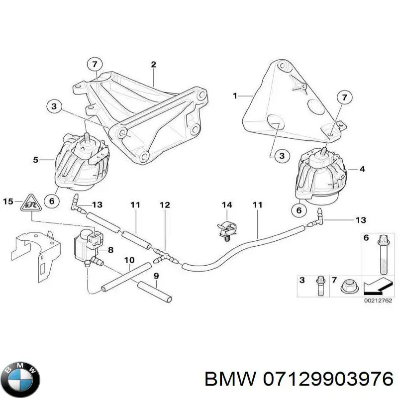 Comprar 07129903976 BMW Cojinete de rueda trasero