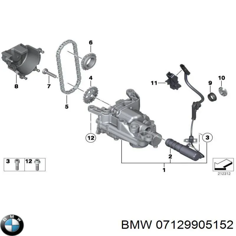 07129905152 BMW