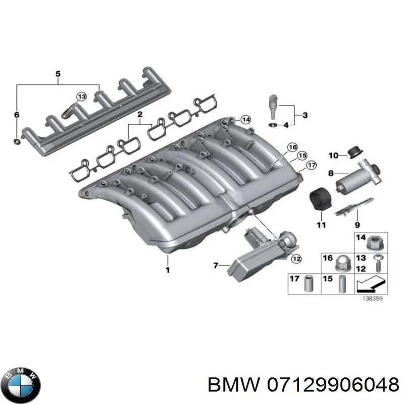  BMW 07129906048