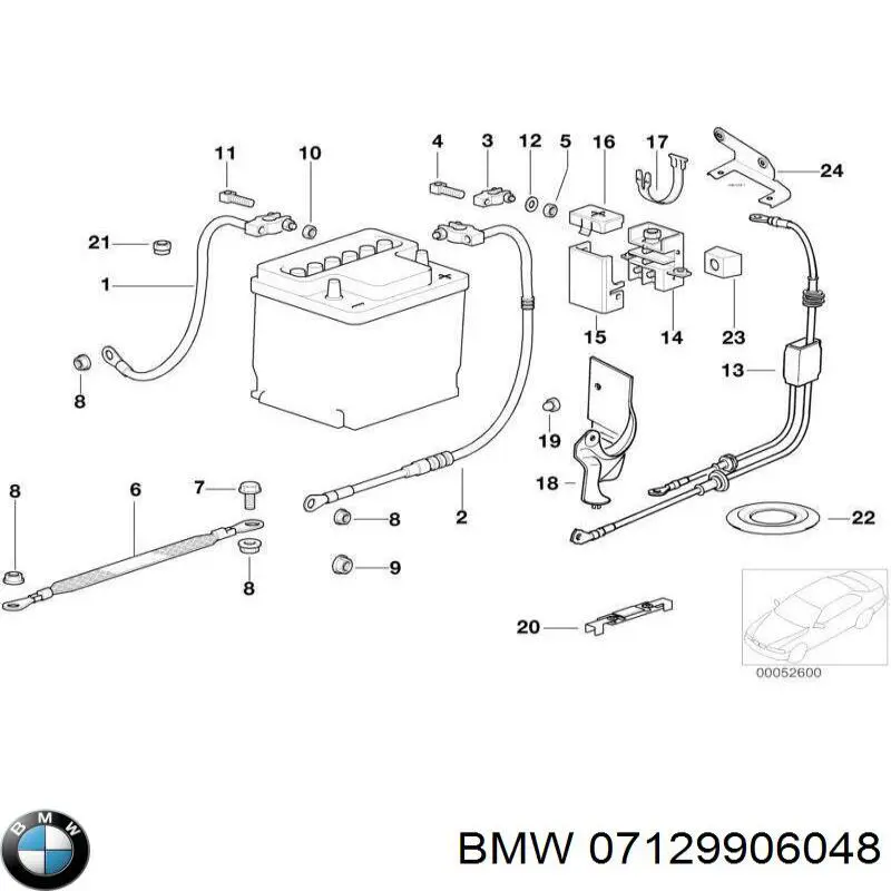 Tuerca de fijación del tubo de escape BMW 07129906048 precio, desde 1,91 EUR