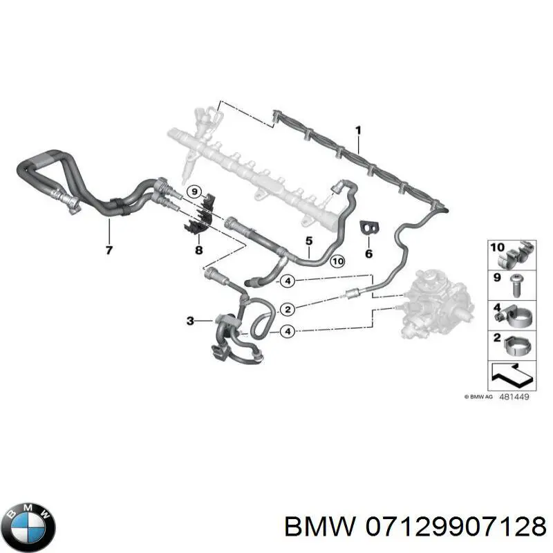  BMW 07129907128 precio, desde 1,95 EUR