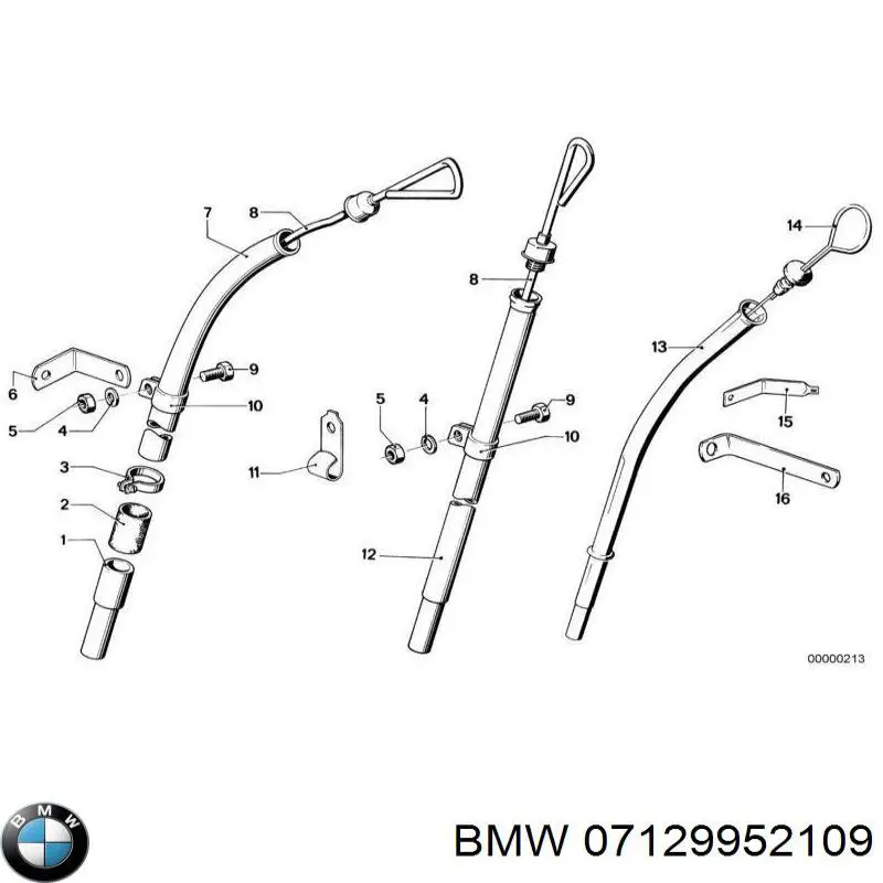 Abrazadera metálica universal BMW 07129952109