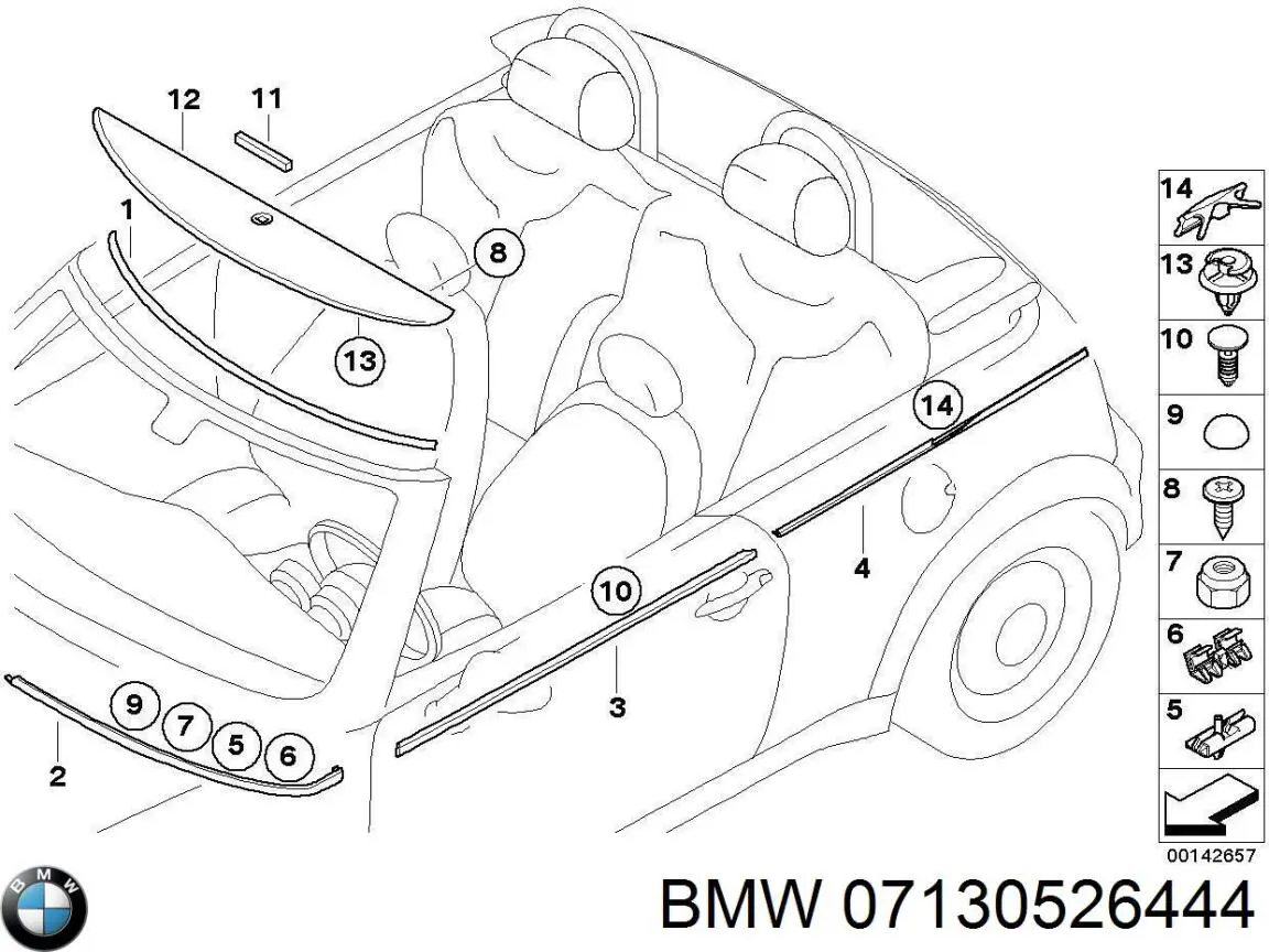  BMW 07130526444 precio, desde 1,83 EUR