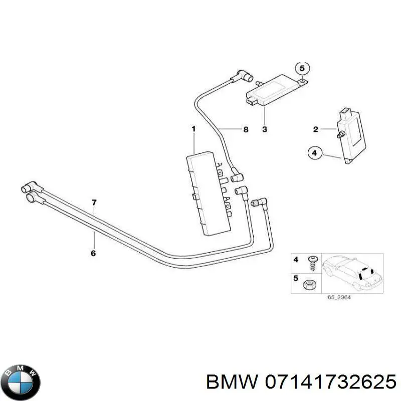  BMW 07141732625