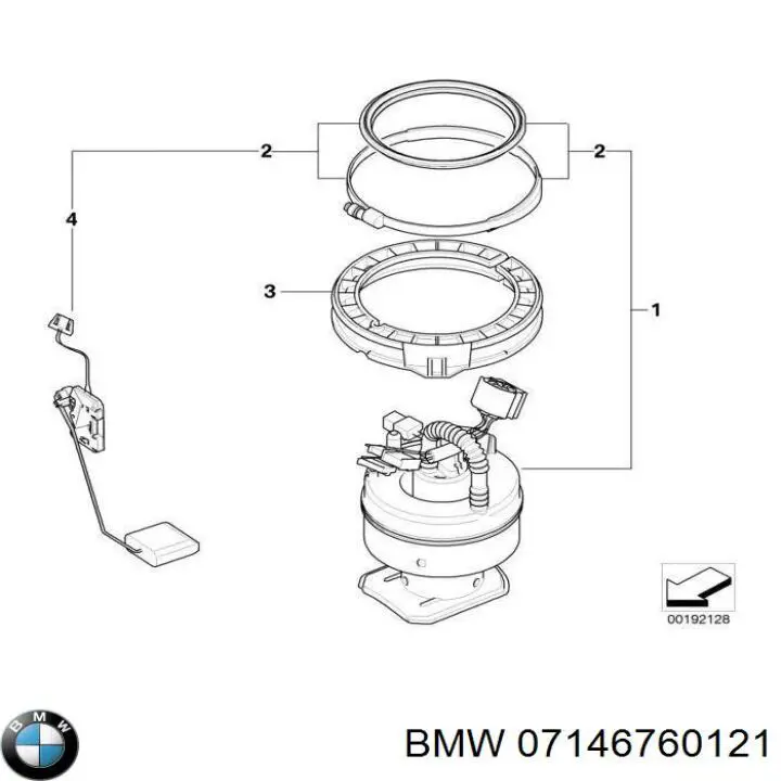 Comprar 07146760121 BMW Tuerca de fijación del tubo de escape