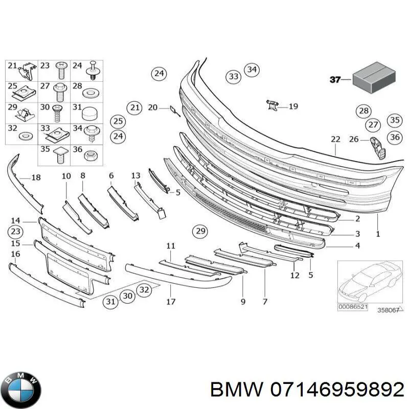  BMW 07146959892 precio, desde 0,70 EUR