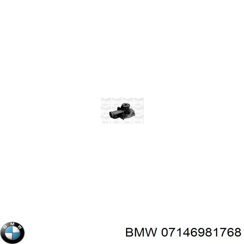 7146981768 BMW clips de fijación de pasaruedas de aleta delantera