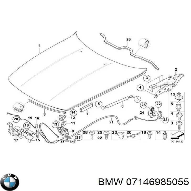  BMW 07146985055 precio, desde 1,66 EUR