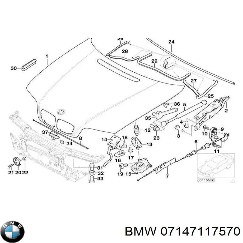  BMW 07147117570 precio, desde 1,36 EUR