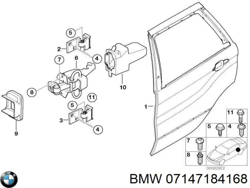  BMW 07147184168 precio, desde 1,51 EUR