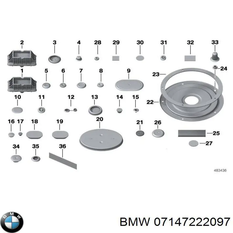  BMW 07147222097 precio, desde 1,45 EUR