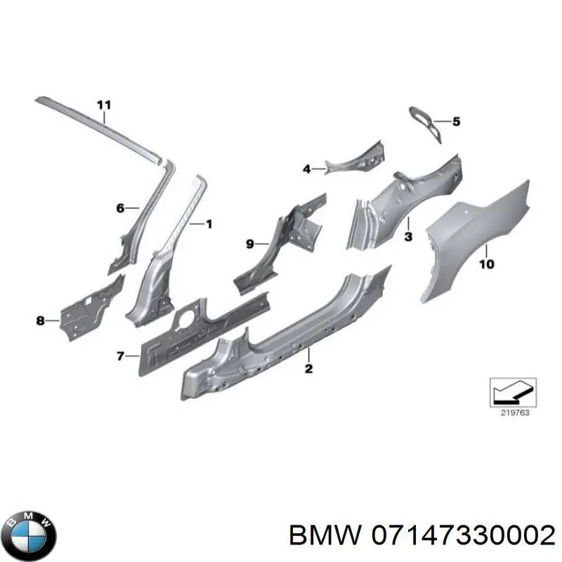 BMW 07147330002