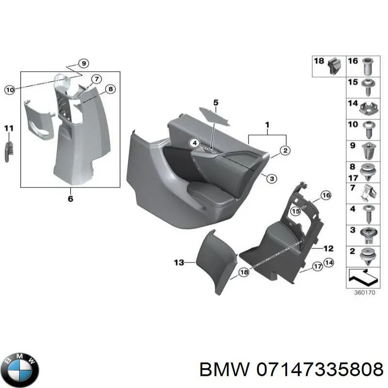  BMW 07147335808 precio, desde 4,27 EUR