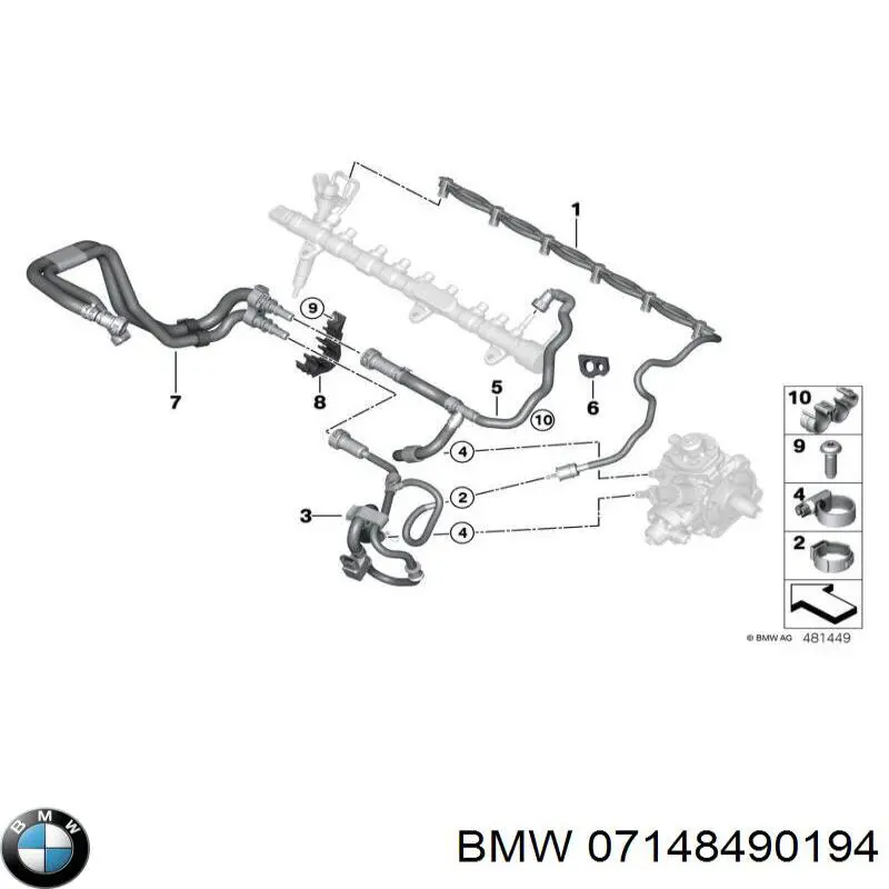 Comprar 07148490194 BMW 