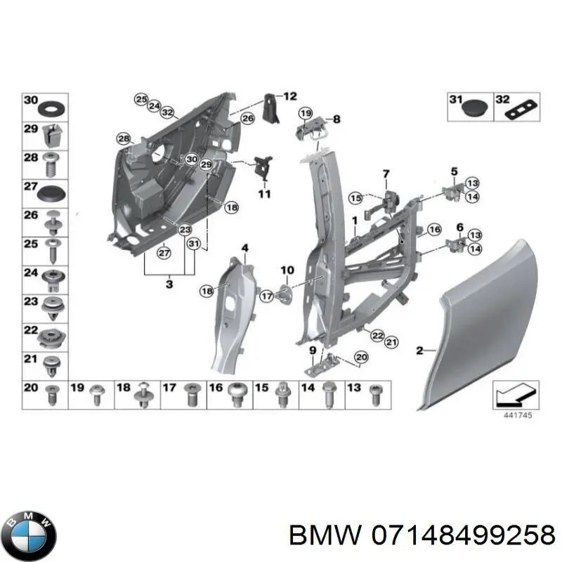  BMW 07148499258 precio, desde 15,67 EUR