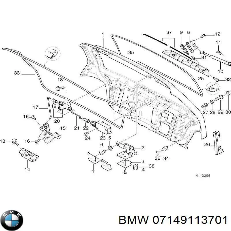 07149113701 BMW 