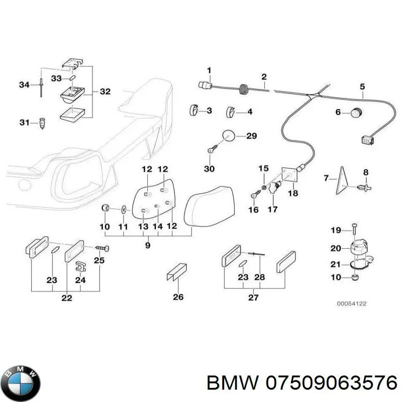 Bombilla de faro BMW 07509063576 precio, desde 1,33 EUR