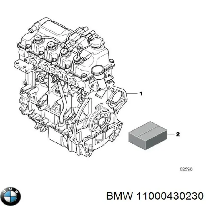 11000430230 BMW Motor completo