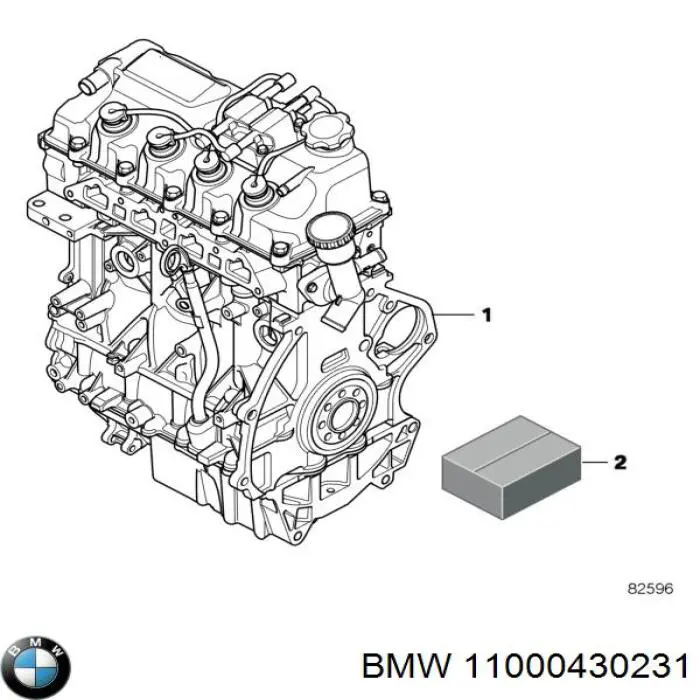 Motor completo BMW 11000430236 precio, desde 1662,54 EUR
