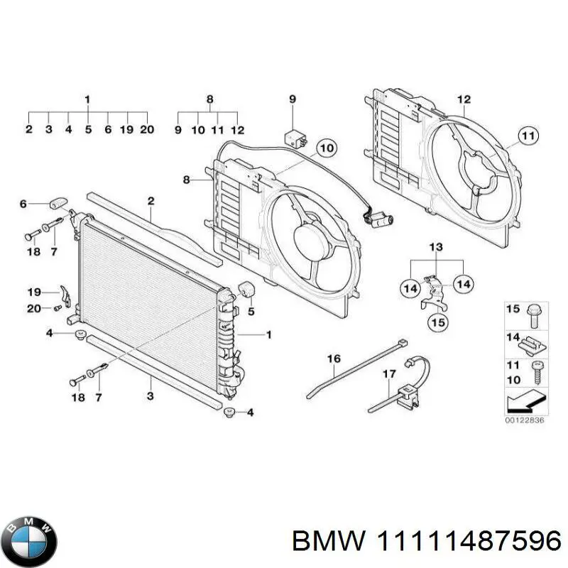 11111487596 BMW 
