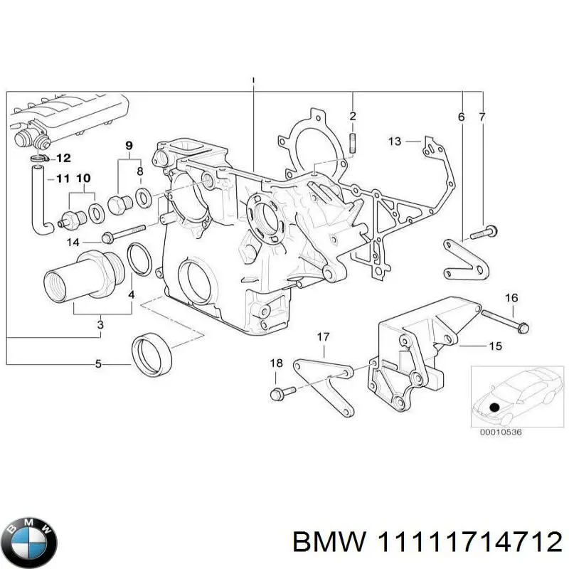 AS200842 Aslyx Tapa de bloque motor