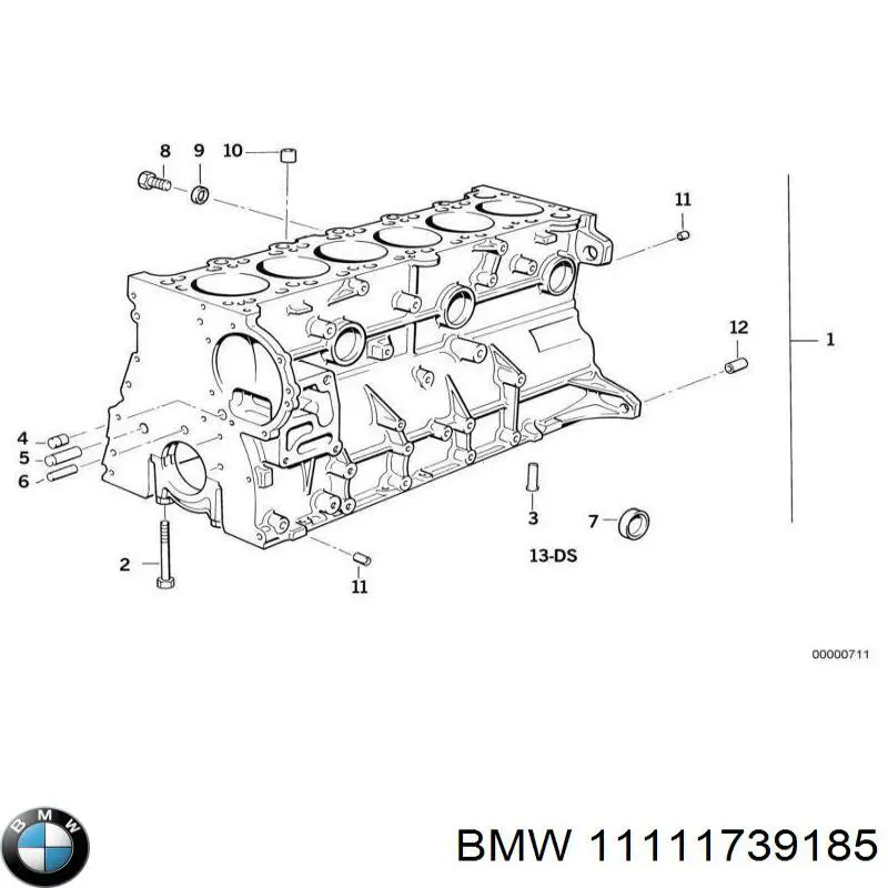 Abrazadera delantera del silenciador BMW 11111739185 precio, desde 13,68 EUR