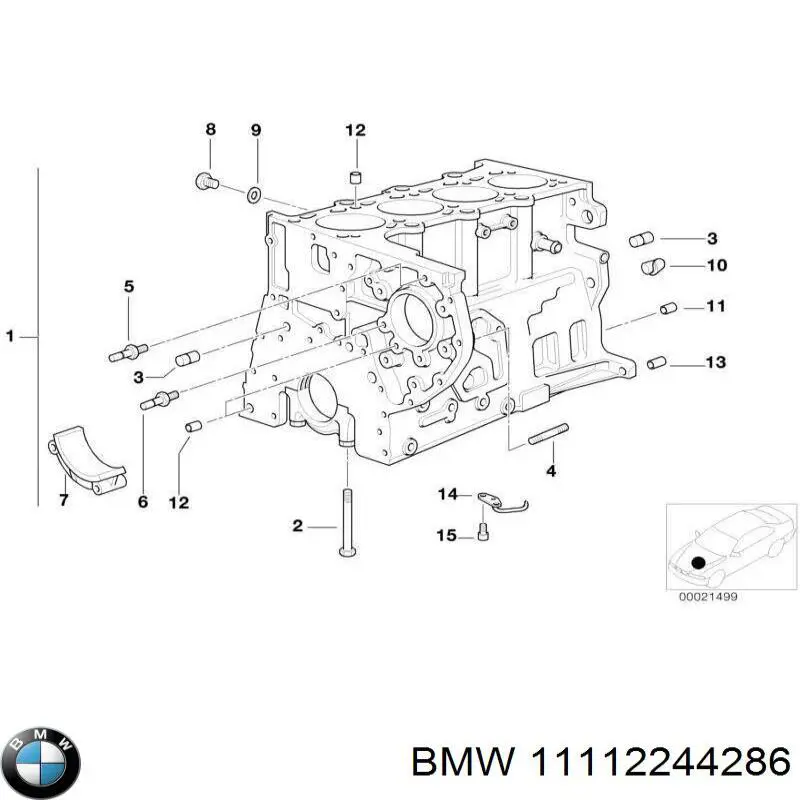 11112244286 BMW