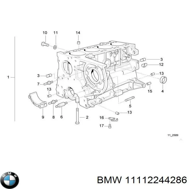 Comprar 11112244286 BMW 