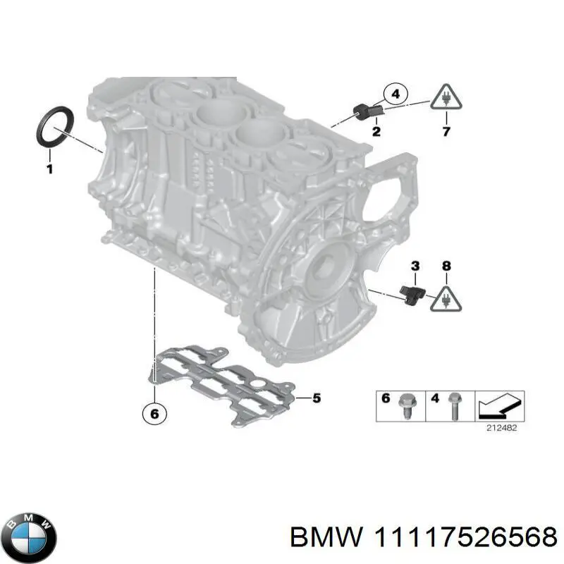 Comprar 11117526568 BMW Kit de reparación cilindro de freno principal