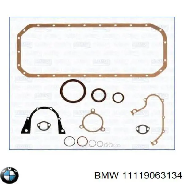 11119063134 BMW juego completo de juntas, motor, inferior