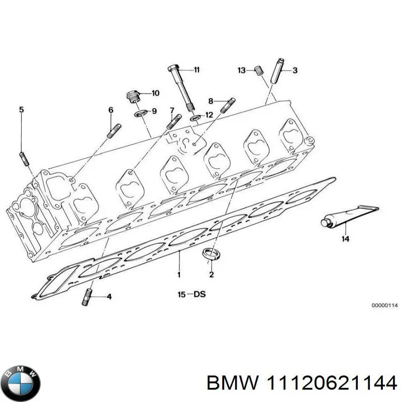 Juego tornillos culata BMW 11120621144 precio, desde 4,43 EUR