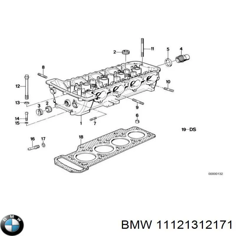 Juego de Juntas, Tapa de culata de cilindro, Anillo de junta para BMW 3 (E30)