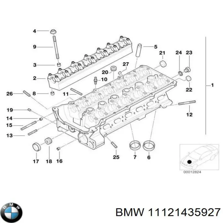  BMW 11121435927 precio, desde 45,35 EUR