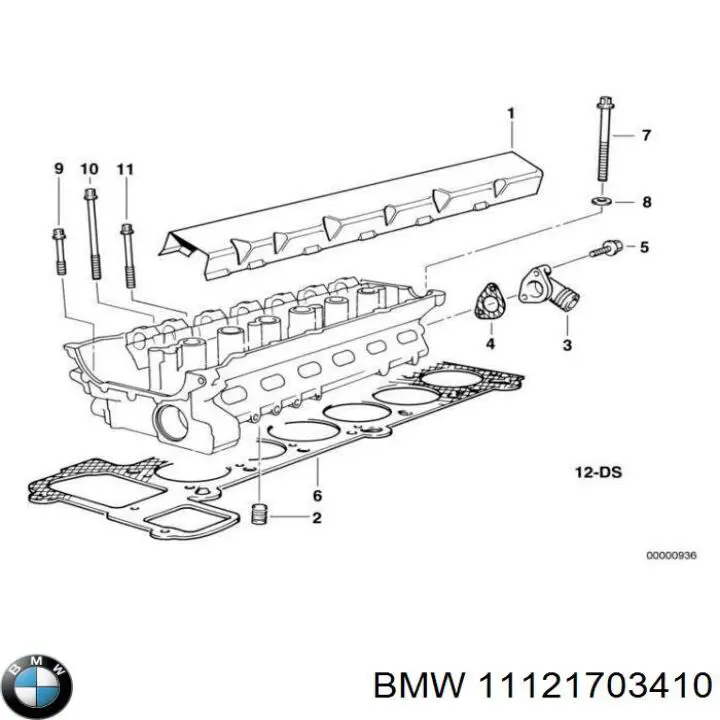 Comprar 11121703410 BMW Anillo de sellado de la boca de llenado de aceite