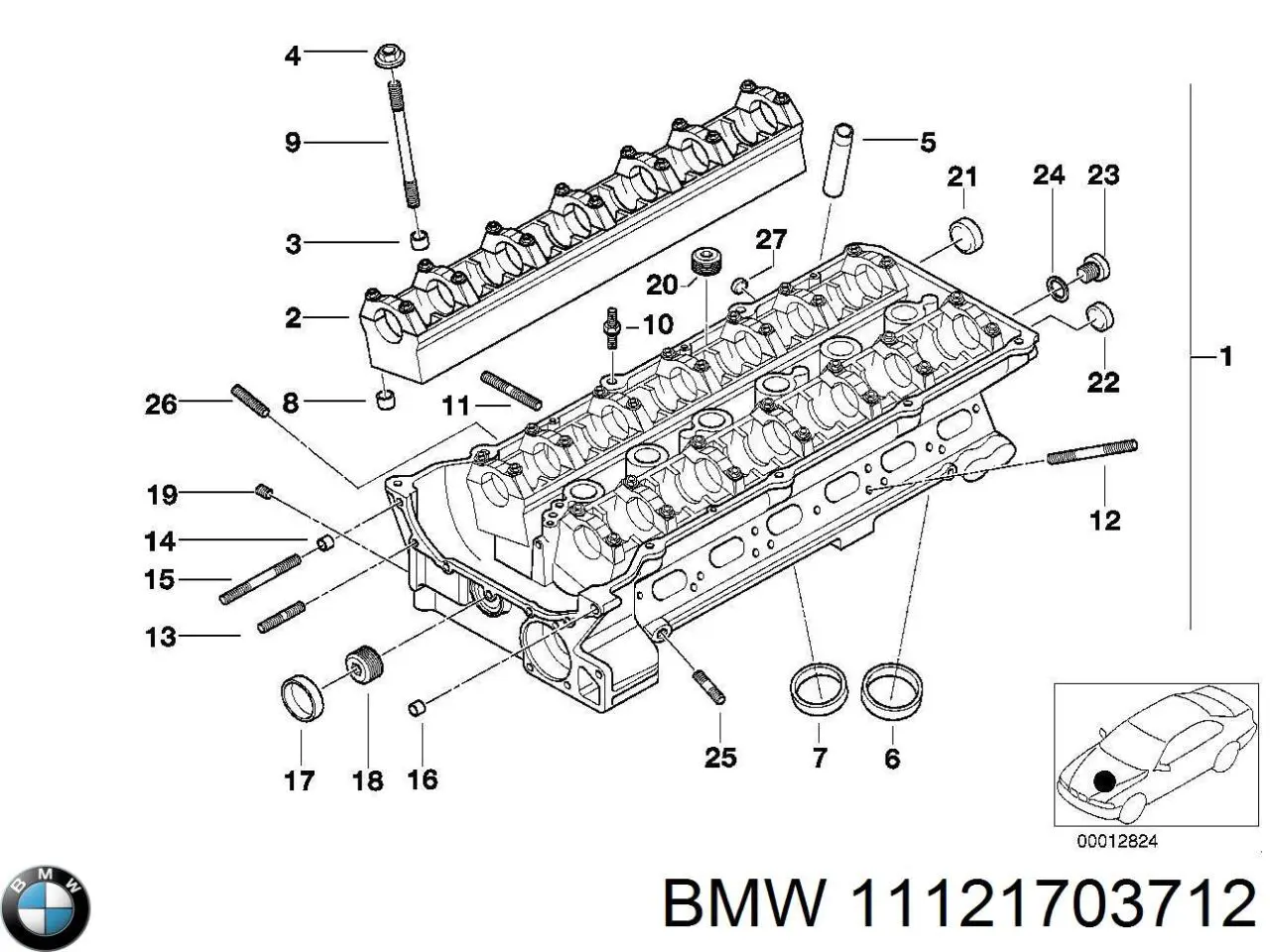  BMW 11121703712 precio, desde 8,08 EUR