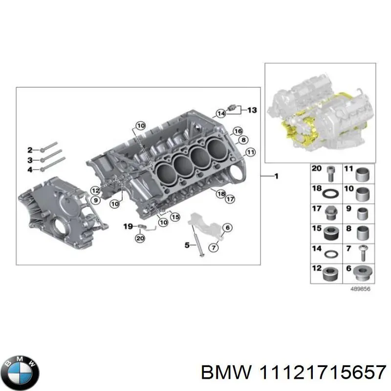  BMW 11121715657 precio, desde 3,27 EUR