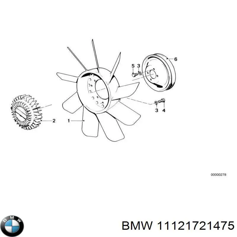 Junta anular, cavidad bujía para BMW 3 (E36)