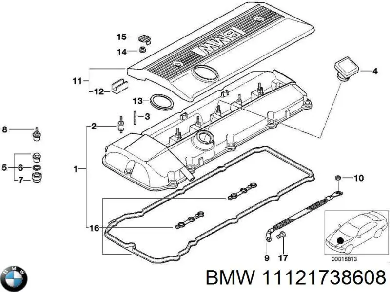 Comprar 11121738608 BMW 