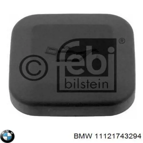 Tapa de tubo de llenado de aceite BMW 11121743294