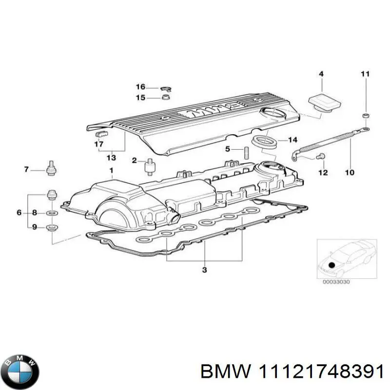 11121738194 BMW culata