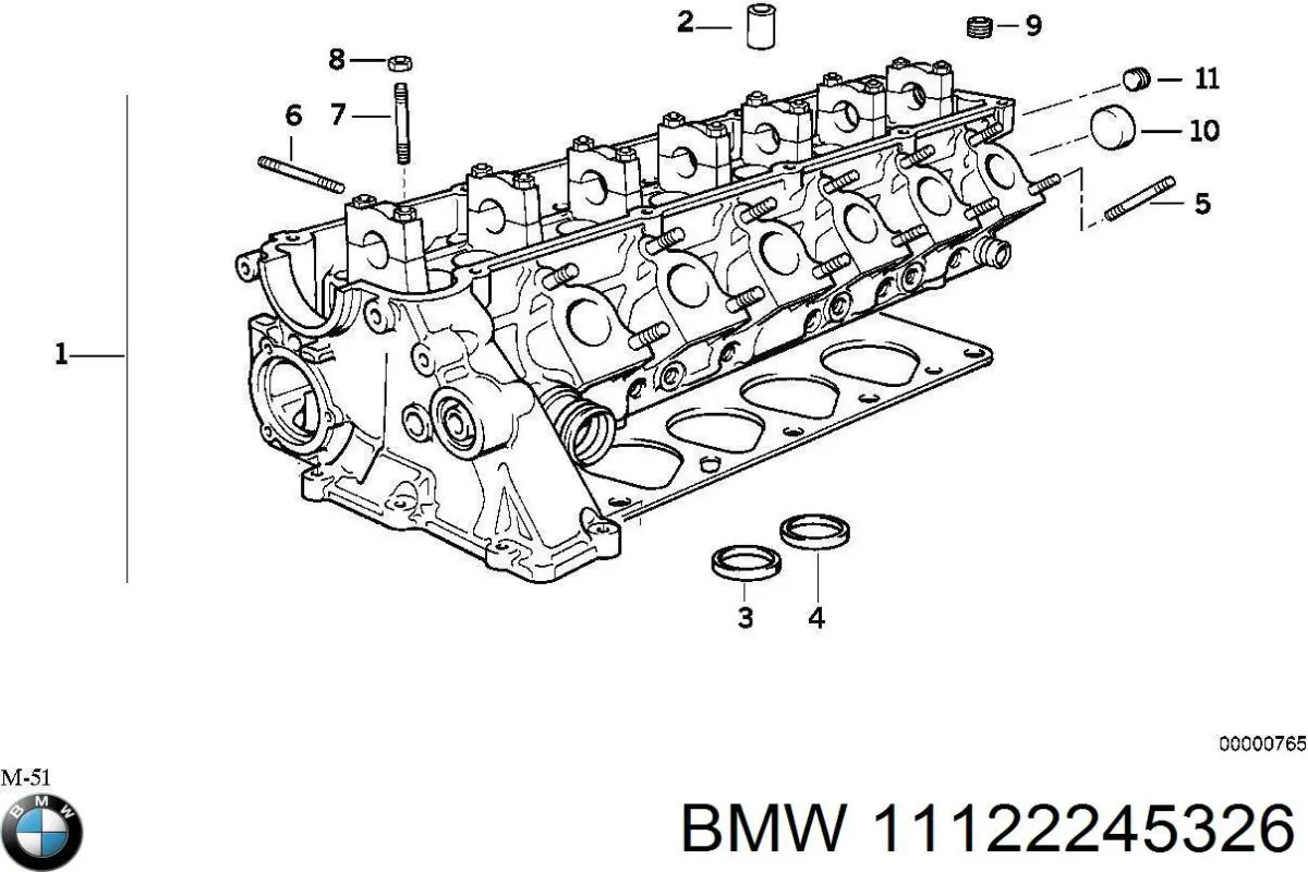 Culata BMW 3 E36