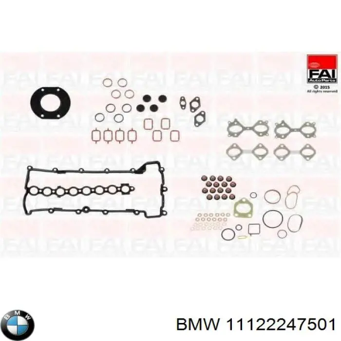11122247501 BMW juego de juntas de motor, completo, superior