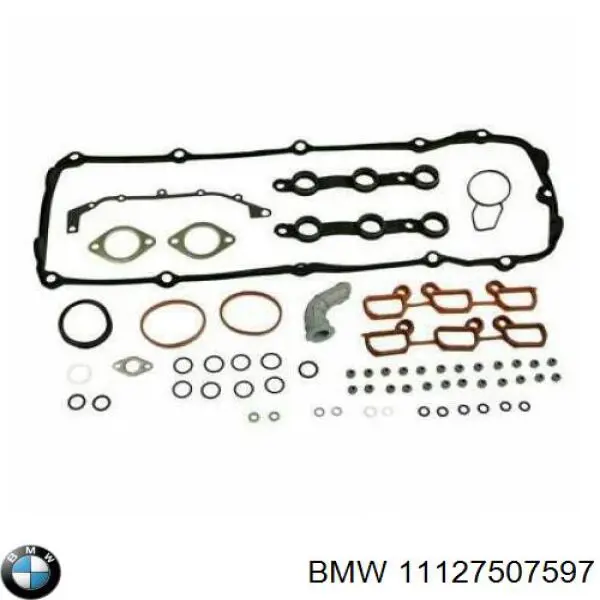 7507597 BMW juego de juntas de motor, completo, superior