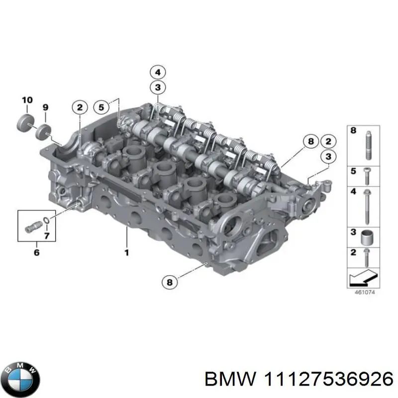 11127536926 BMW tapón roscado, colector de aceite