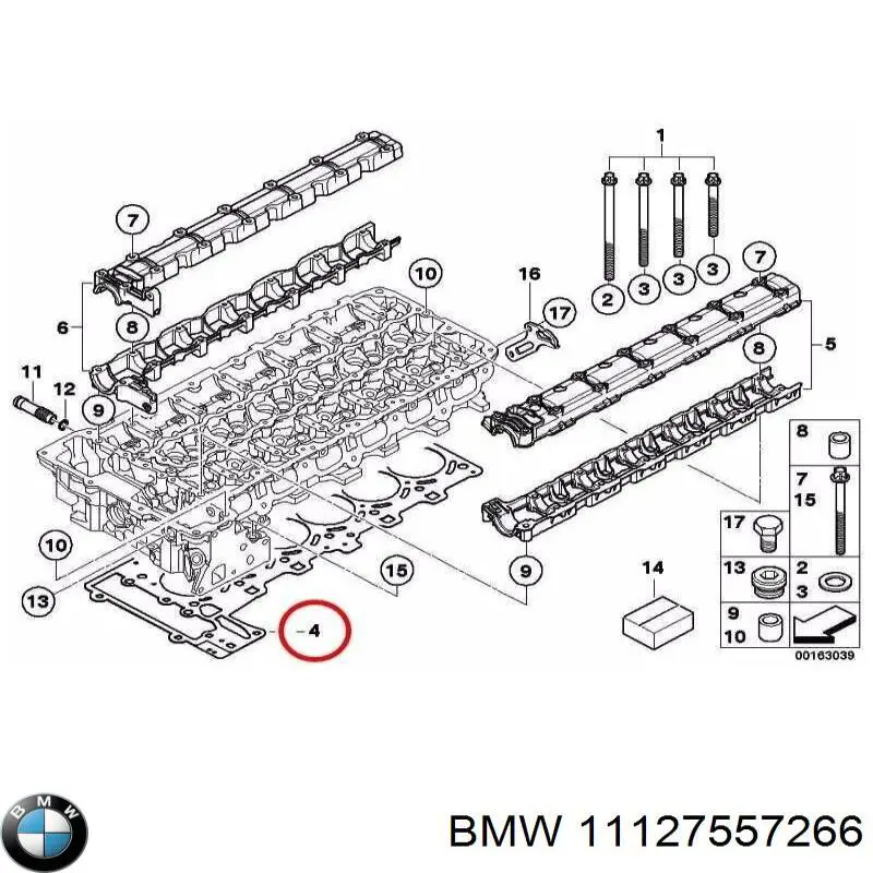 Comprar 11127557266 BMW Junta de culata