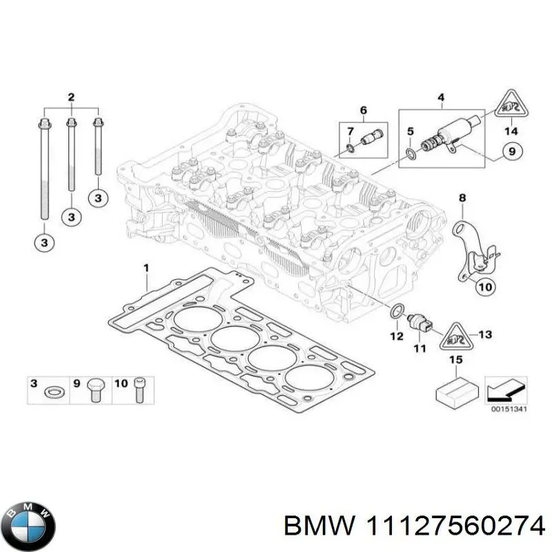 Tornillo de culata Peugeot 408