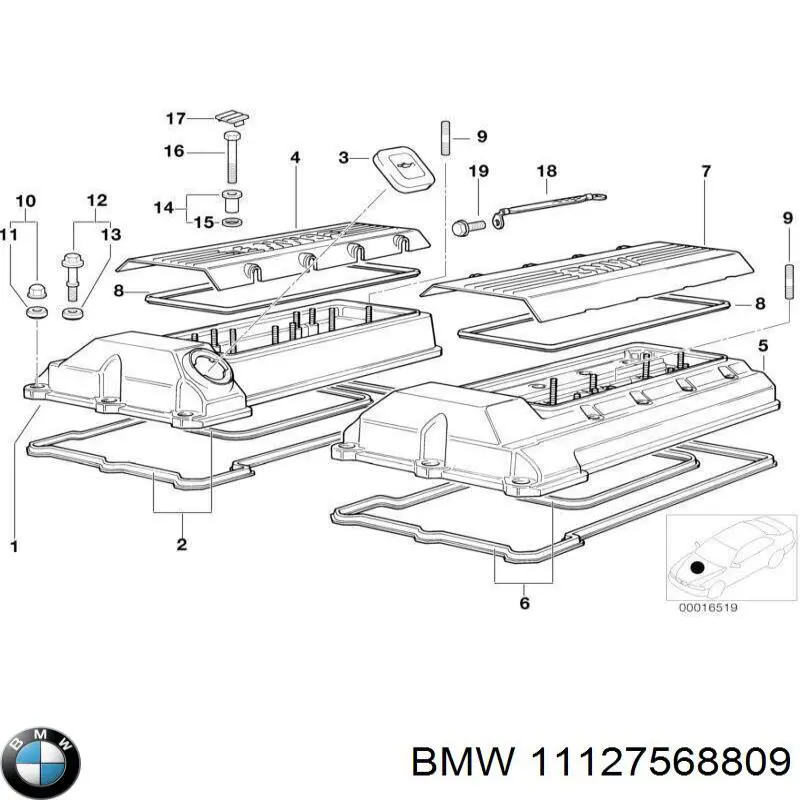  BMW 11127568809 precio, desde 31,34 EUR